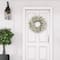 24" Artificial Pea Blossom Floral White Spring Wreath